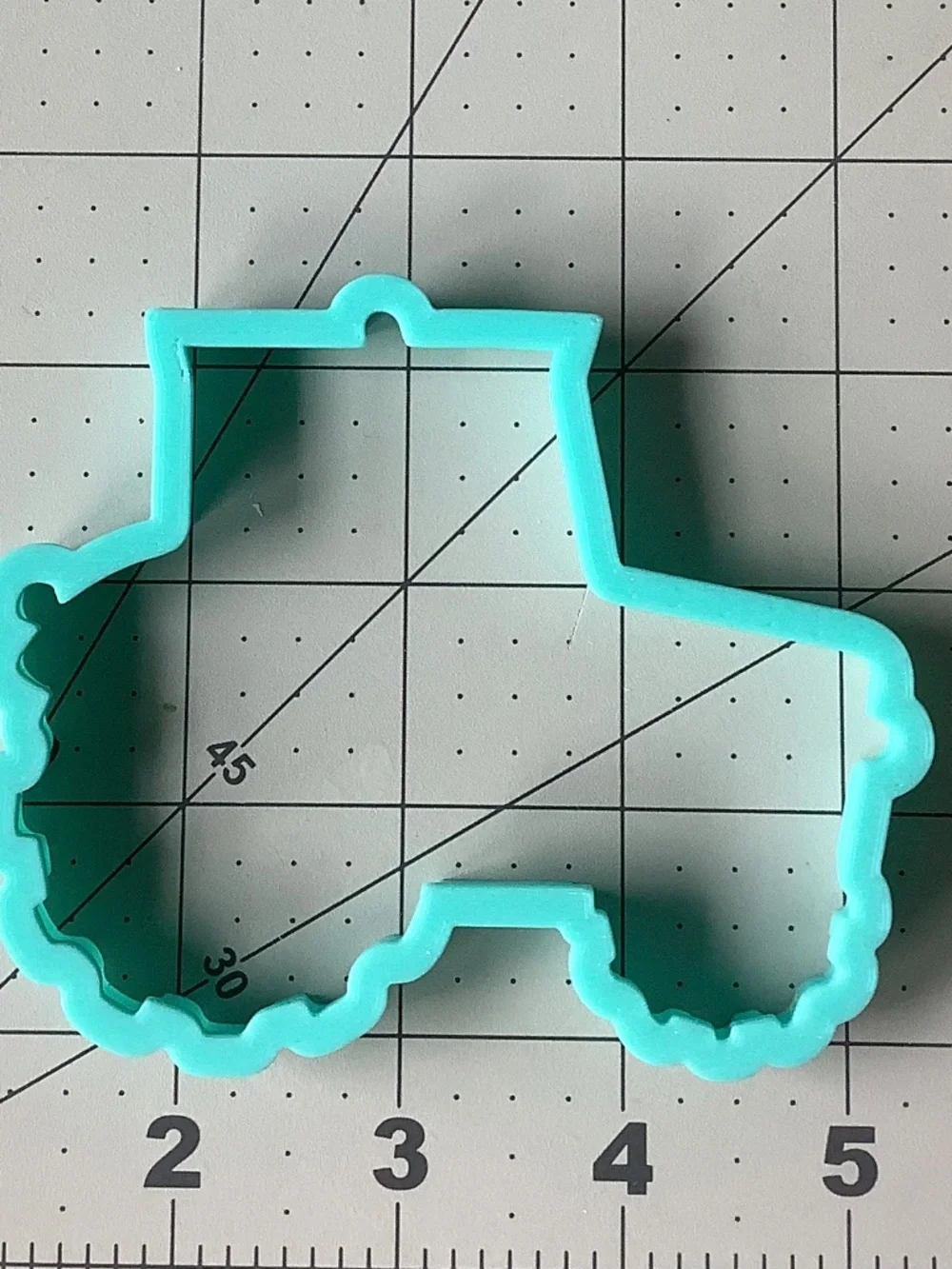 Plastic Construction Vehicle Cookie Cutter Set (4 pcs)